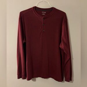 St. John’s Bay Long Sleeve Heritage Suede Jersey Men’s Large